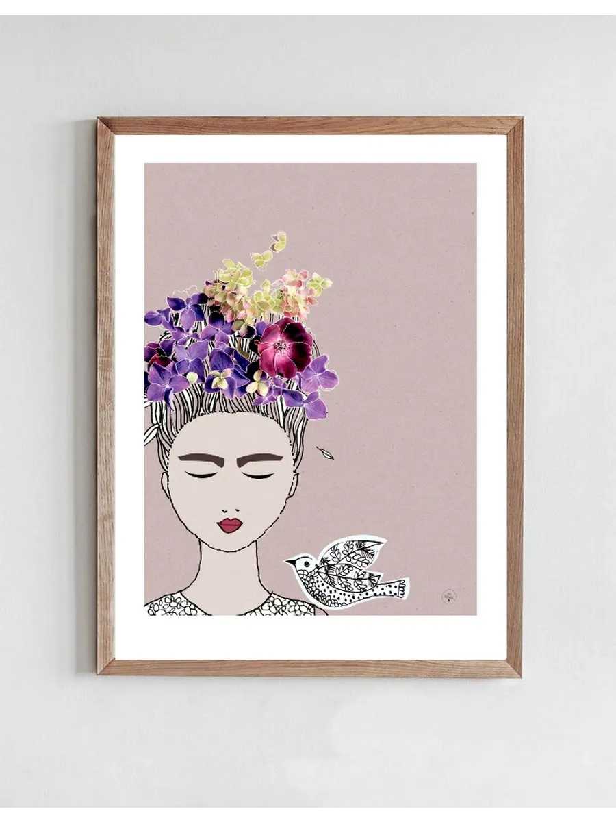 Frida Med de Vilde Blomster