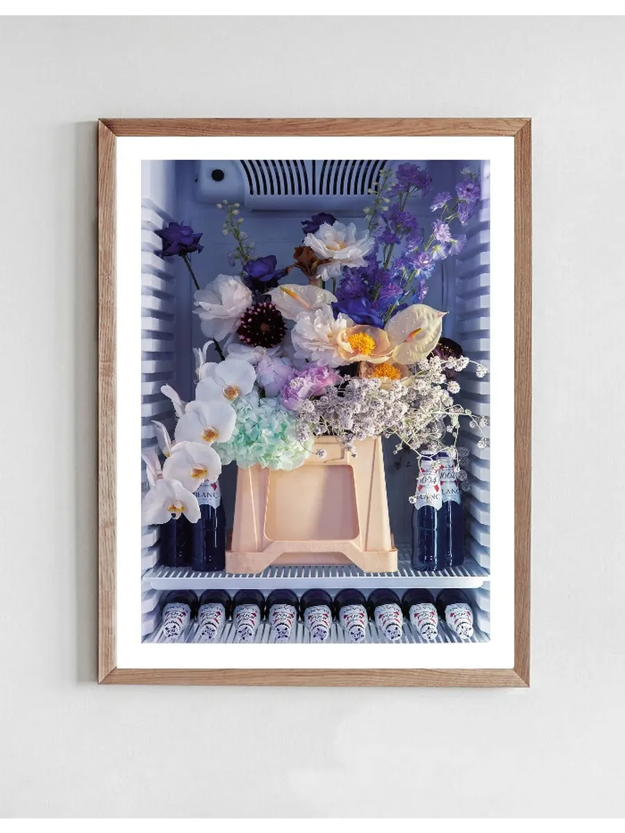 Fridge Print Blue