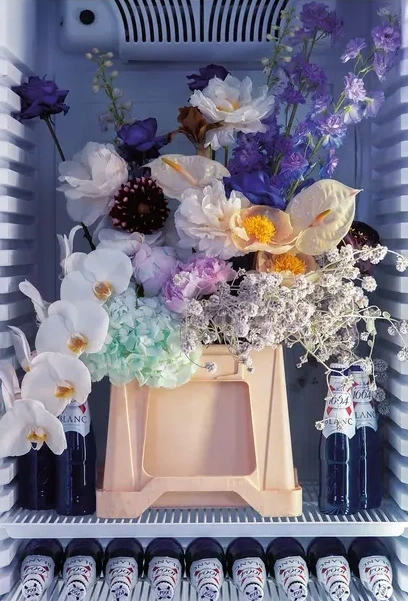 Fridge Print Blue