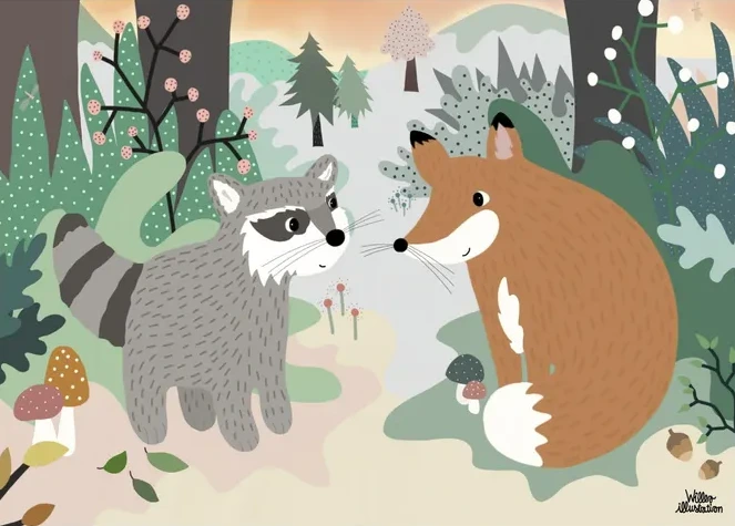 Friends in the Forest