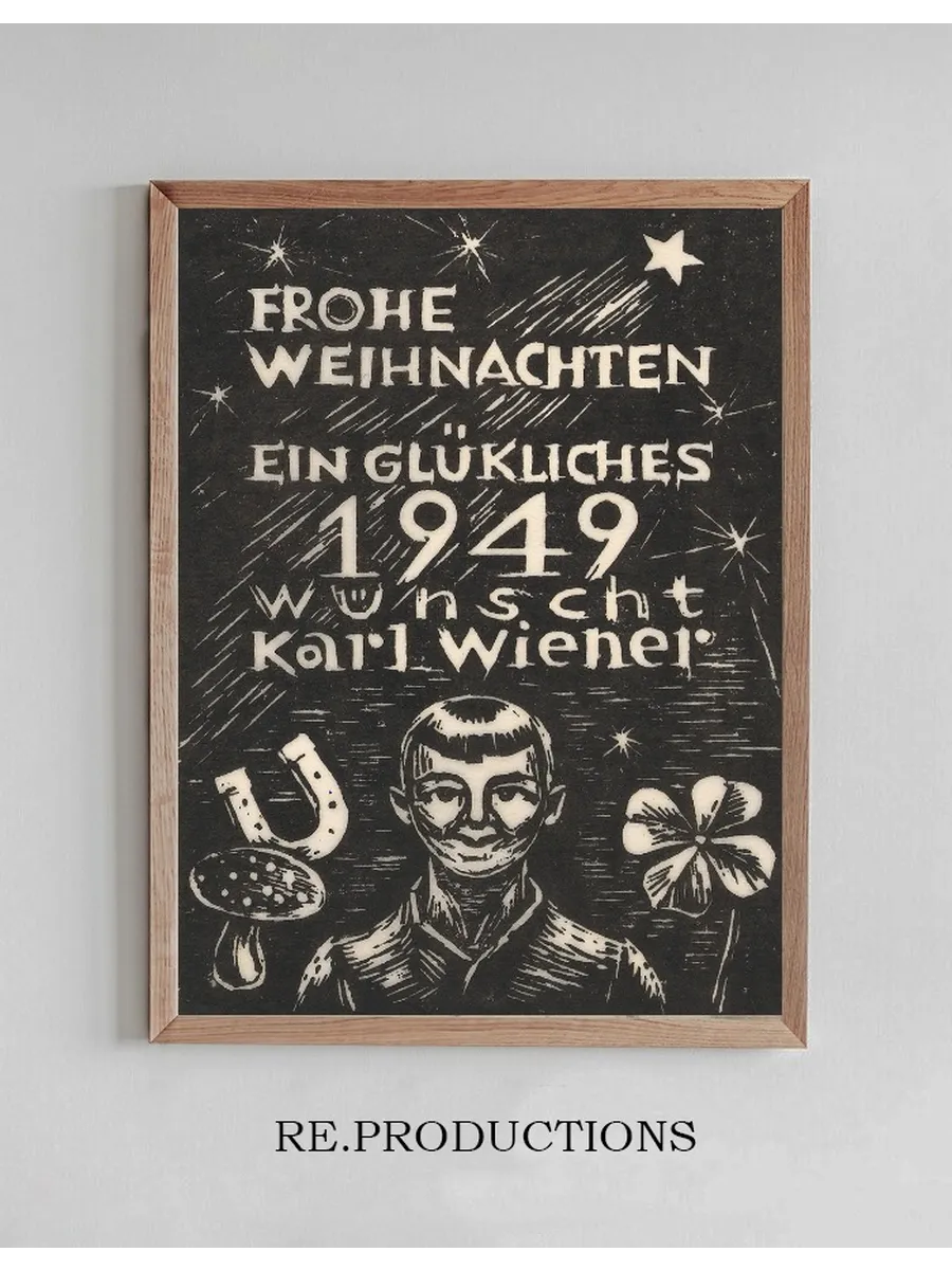 Frohe Weihnachten Ein Gl Ckliches 1949 W Nscht