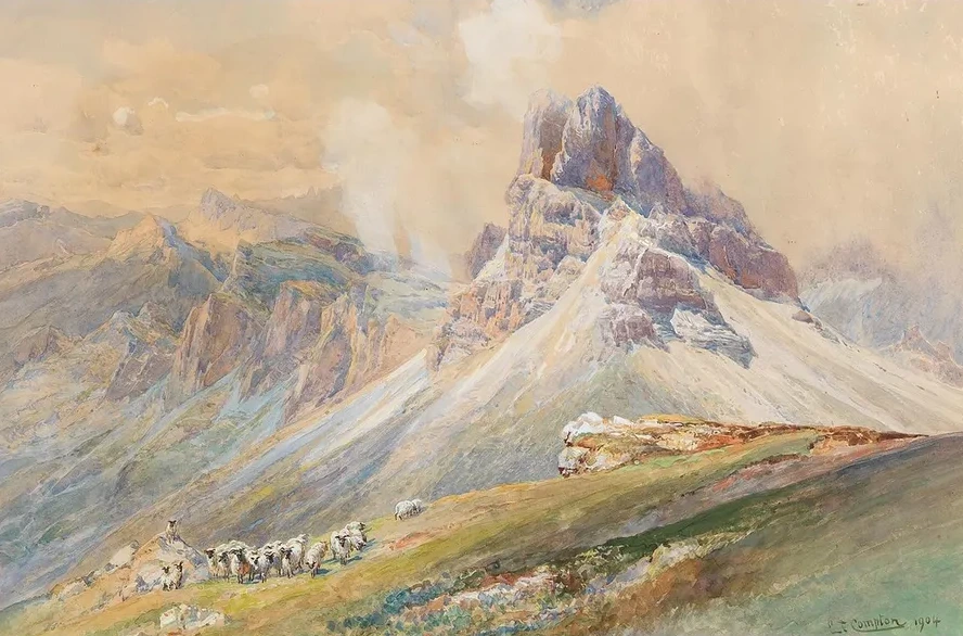 From the Dolomites