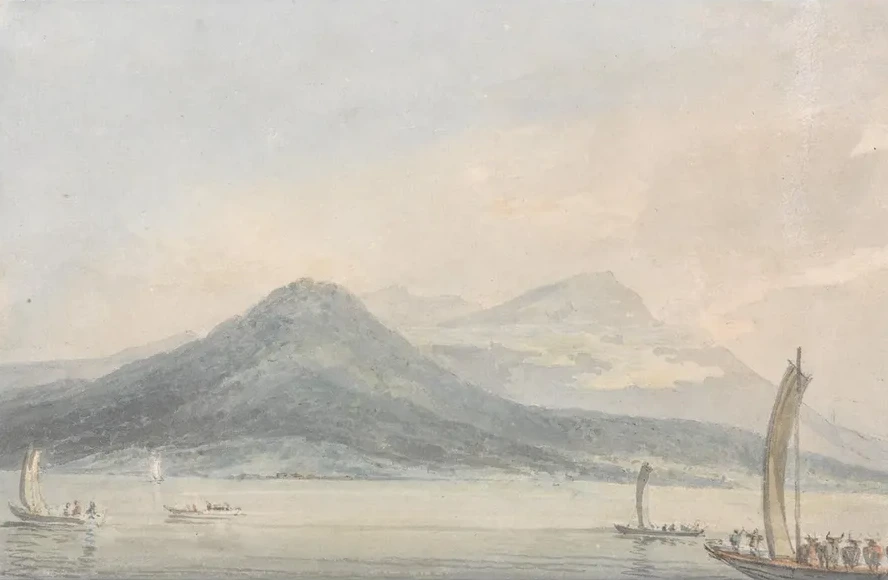 From the Isola Borromena, Lago Maggiore