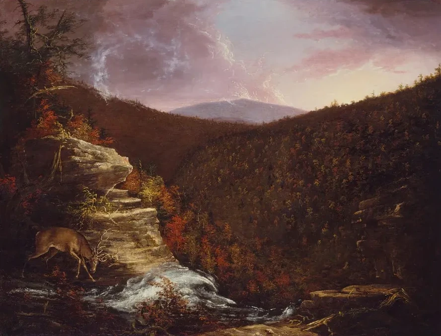 From the Top of Kaaterskill Falls