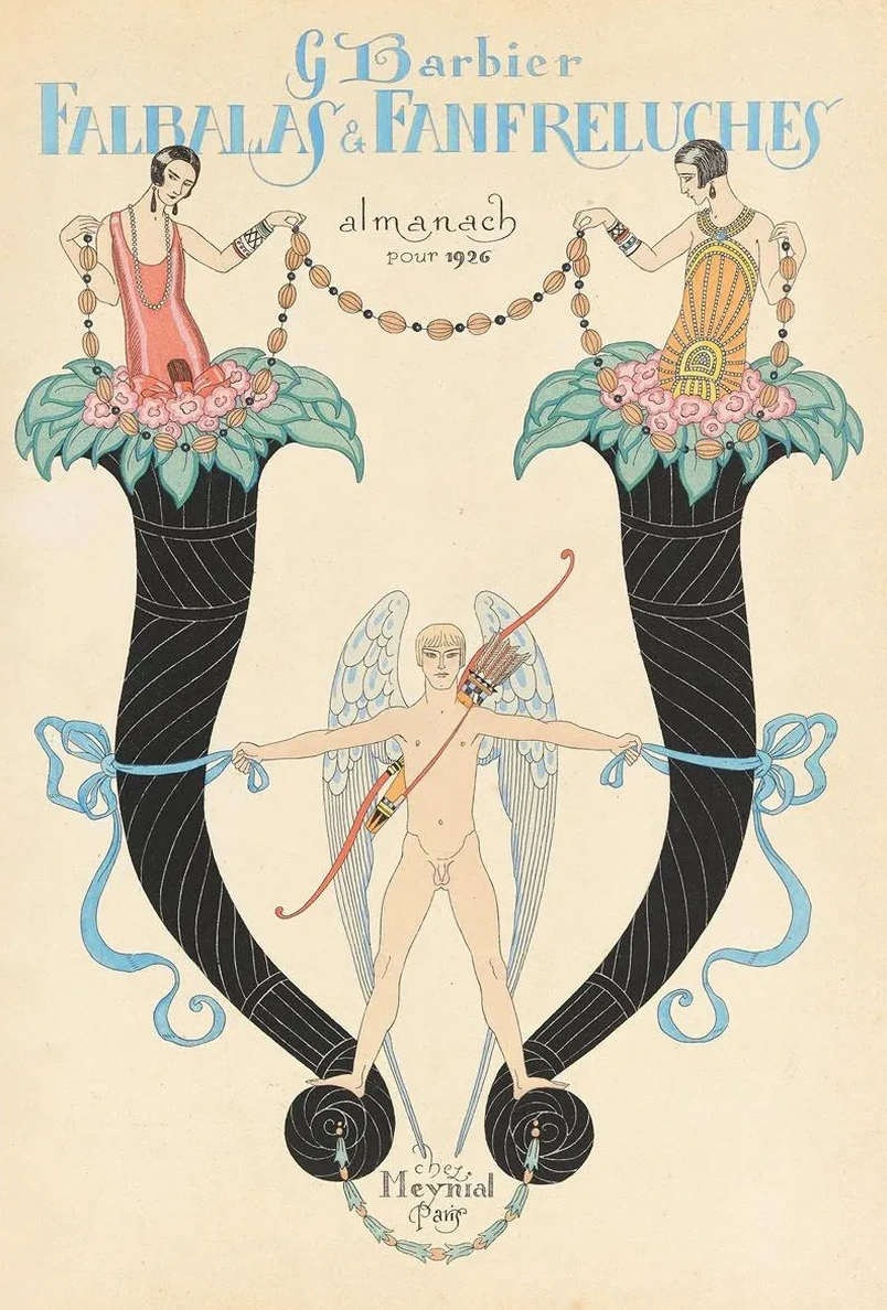 Front Cover of Falbalas & Fanfreluches, Almanach Des Modes Pr Sentes, Pass Es et Futures