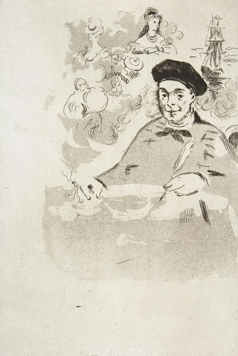 Frontispiece for an Edition of les Ballades by Th Odore de Banville