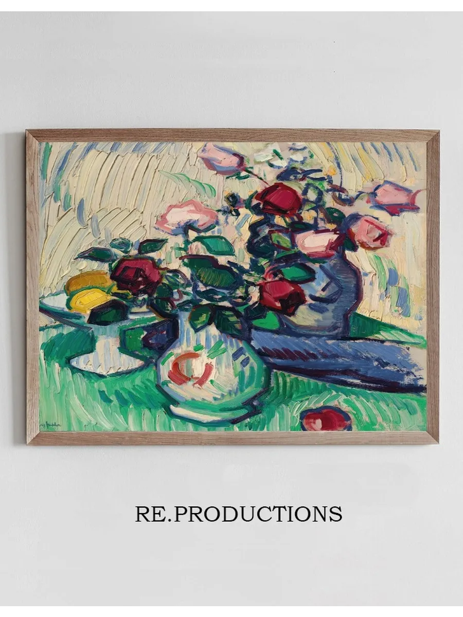 Fruit and Roses on a Table Top