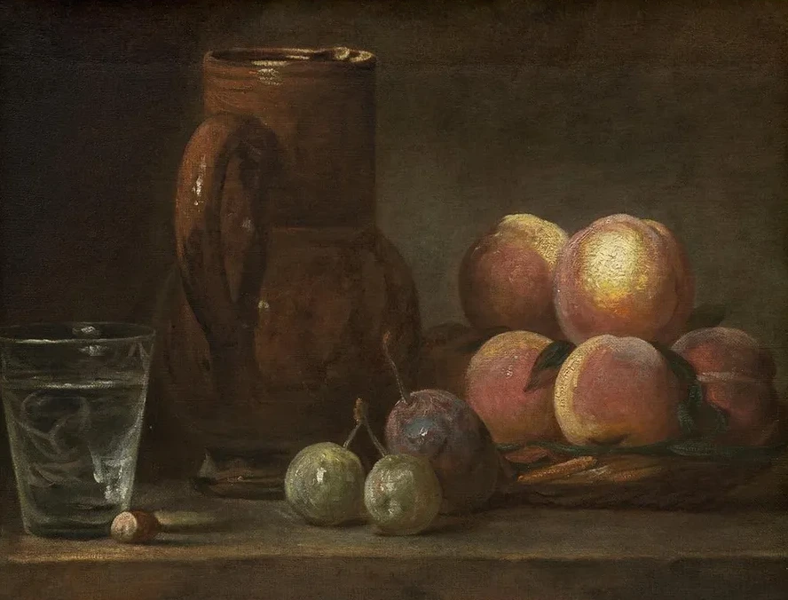 Fruit,Jug and a Glass