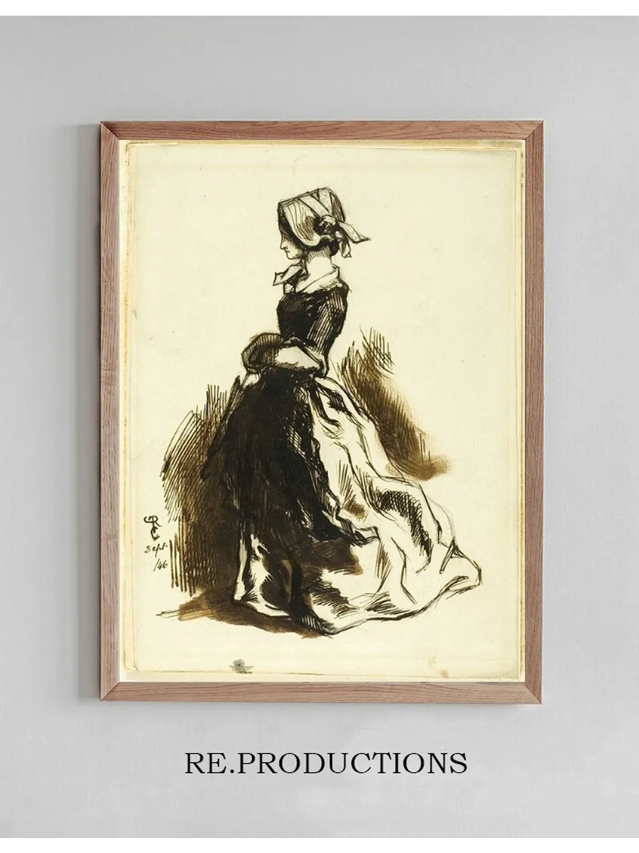 Full - Length Portrait of a Woman