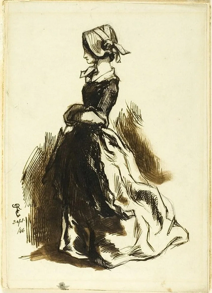 Full - Length Portrait of a Woman