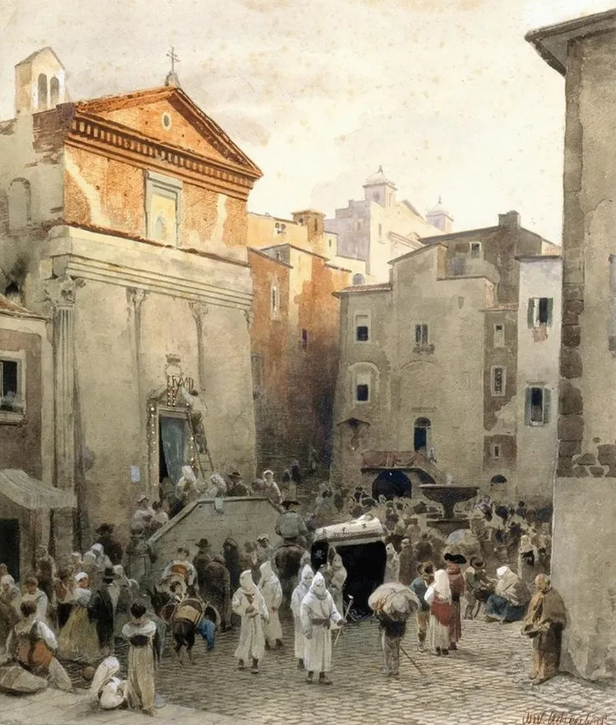 Funeral in Palestrina
