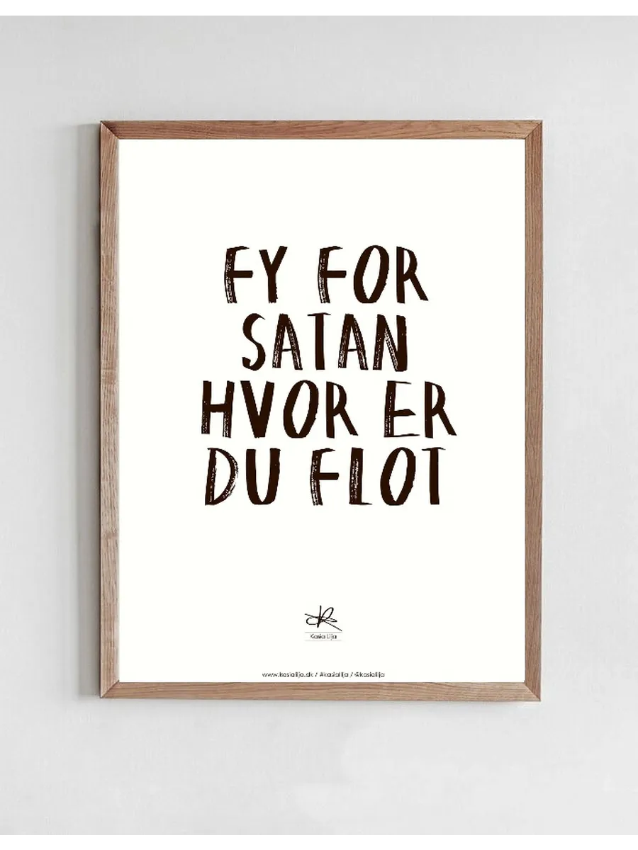 Fy for Satan Hvor Er du Flot