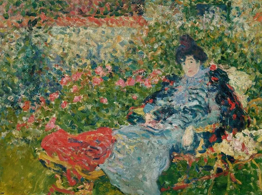 Gabrielle Valtat Au Jardin