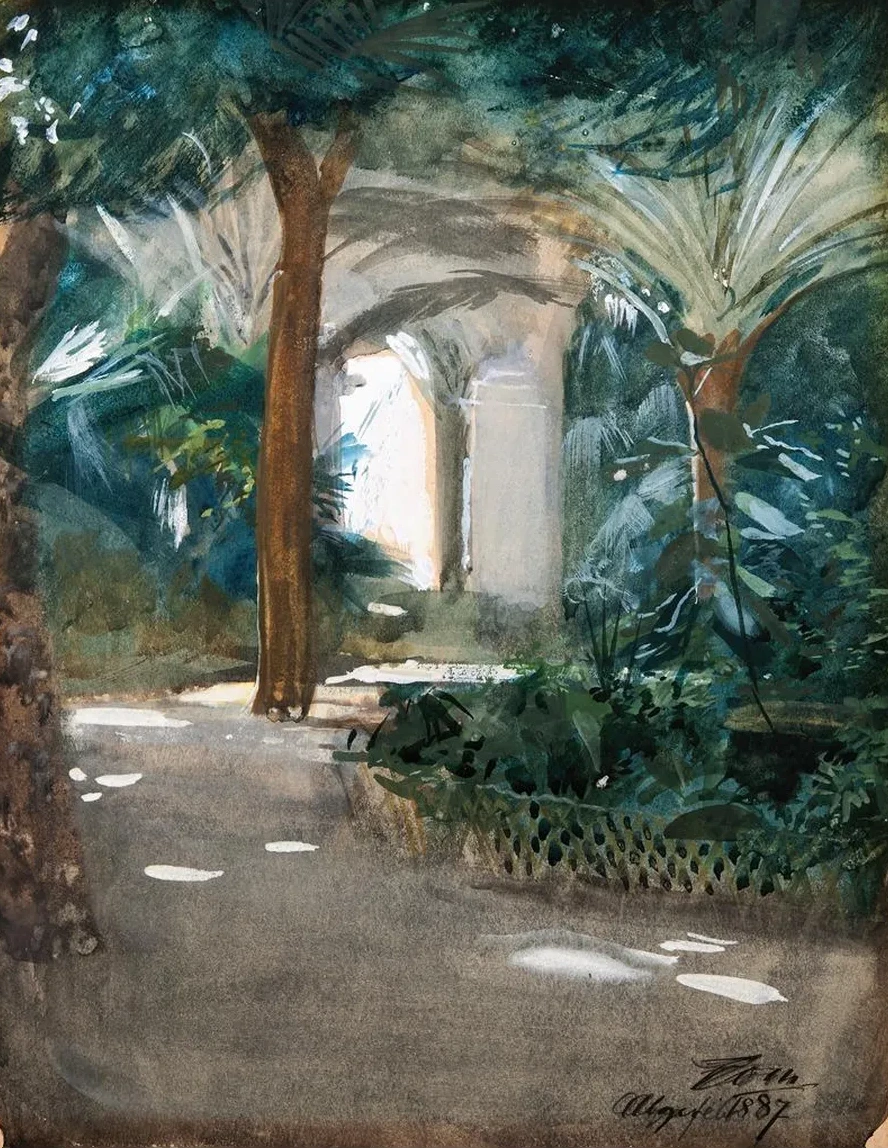 Garden in Algiers