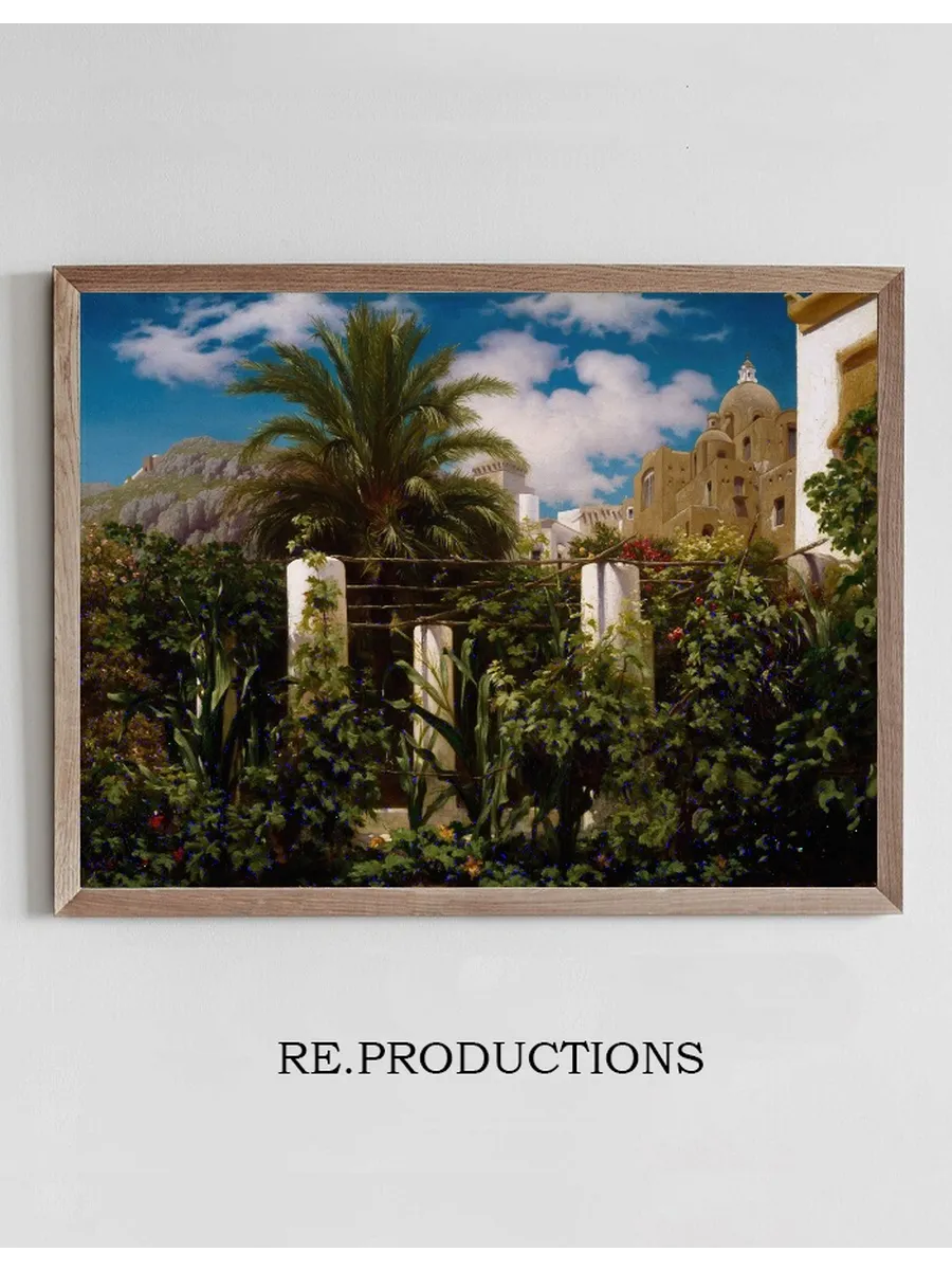 Garden of an Inn, Capri