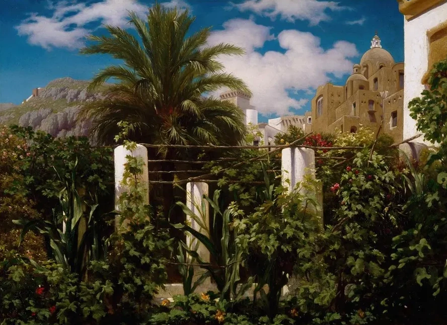 Garden of an Inn, Capri