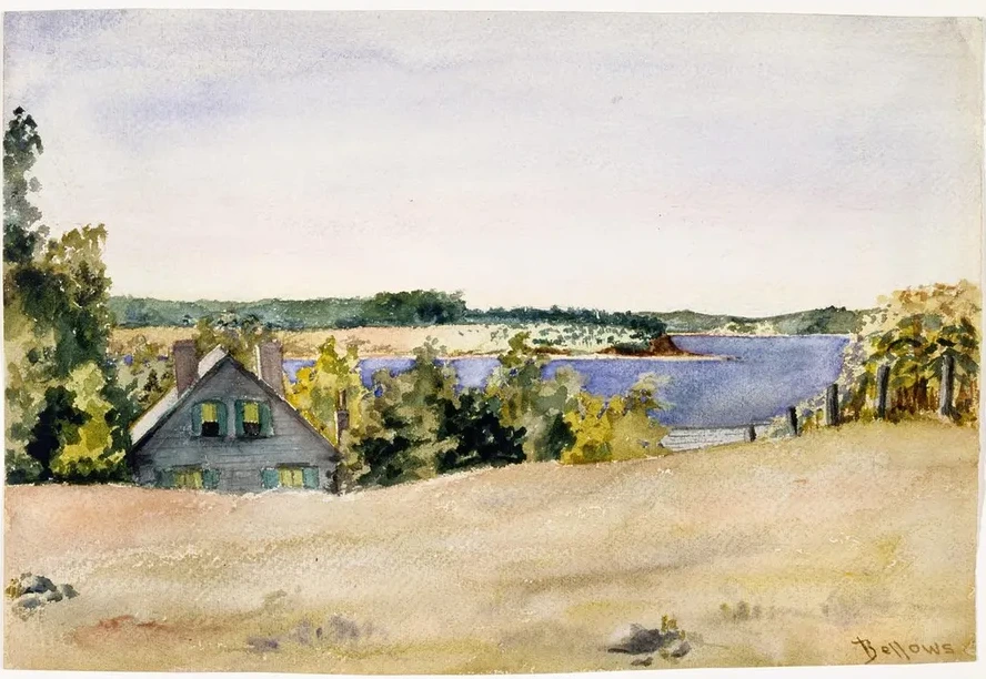 Gardiner's Bay from Sag Harbor