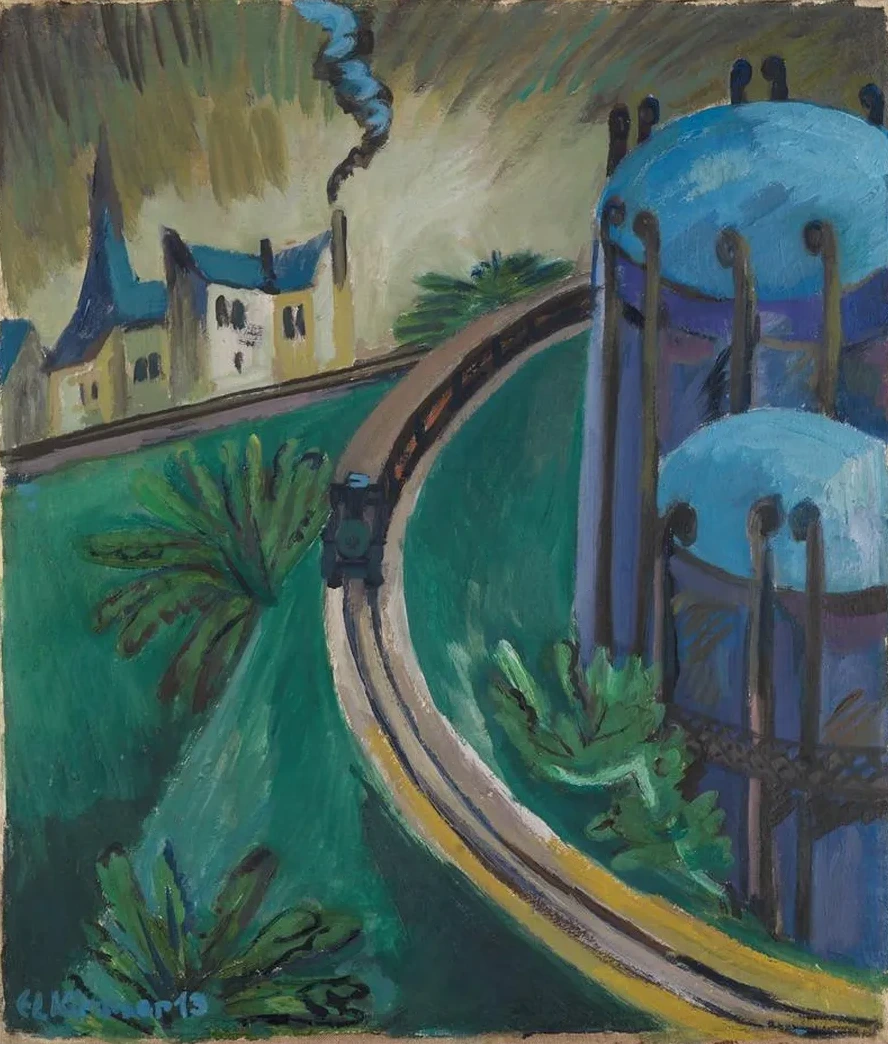 Gaskessel Und Vorortsbahn