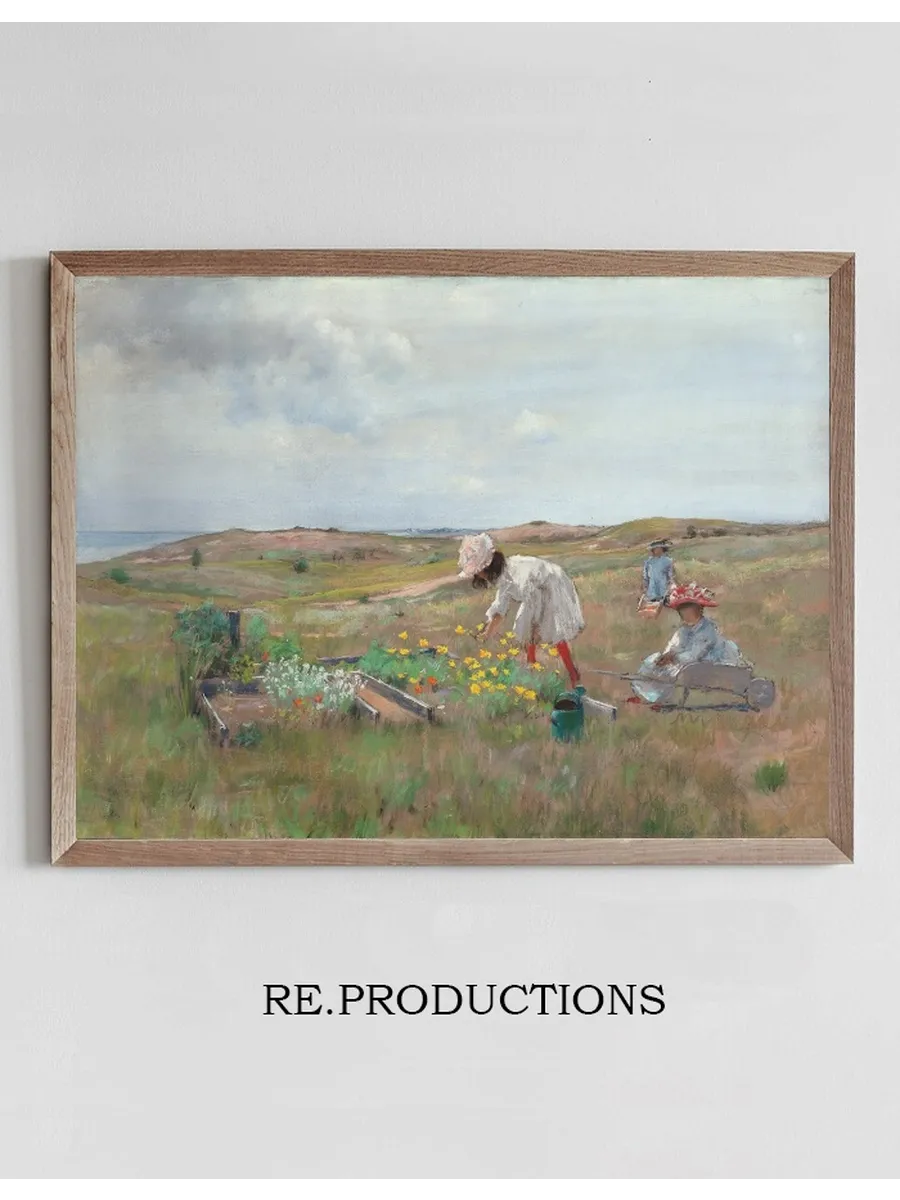 Gathering Flowers, Shinnecock, Long Island