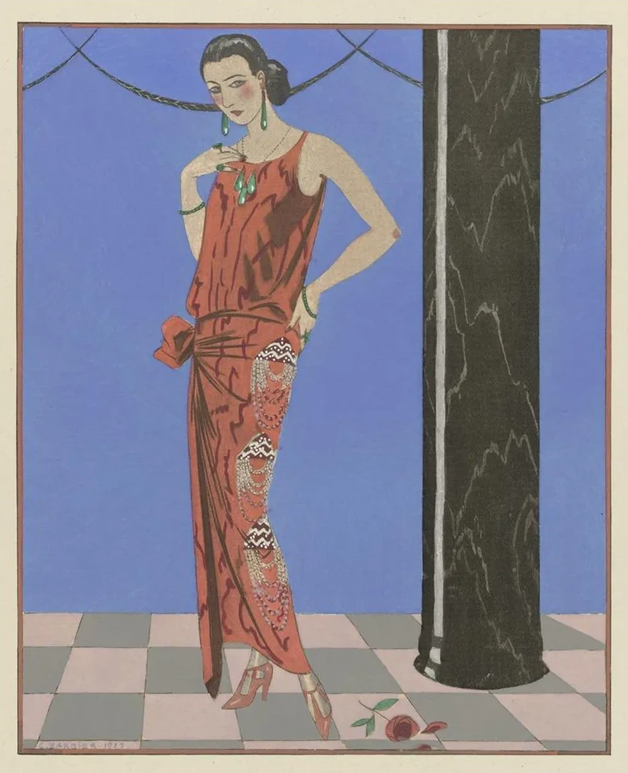Gazette du Bon Ton. Art Modes & Frivolit's Evening Attire