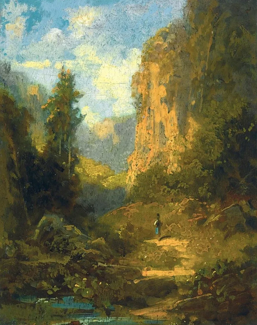 Gebirgslandschaft (mountain Landscape)