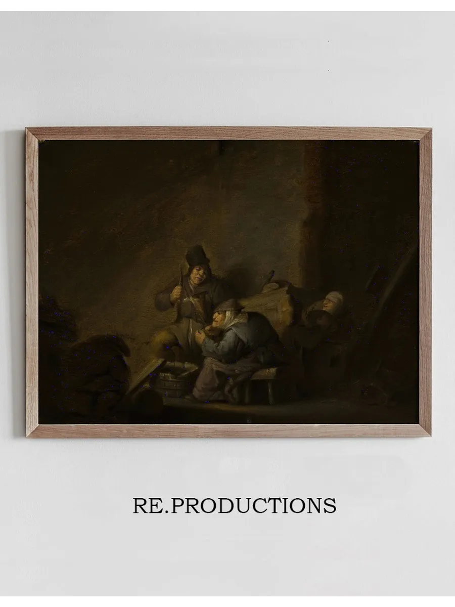 Genre Scene in an Interior