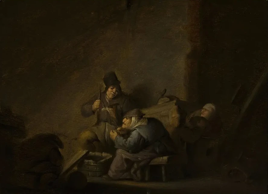 Genre Scene in an Interior