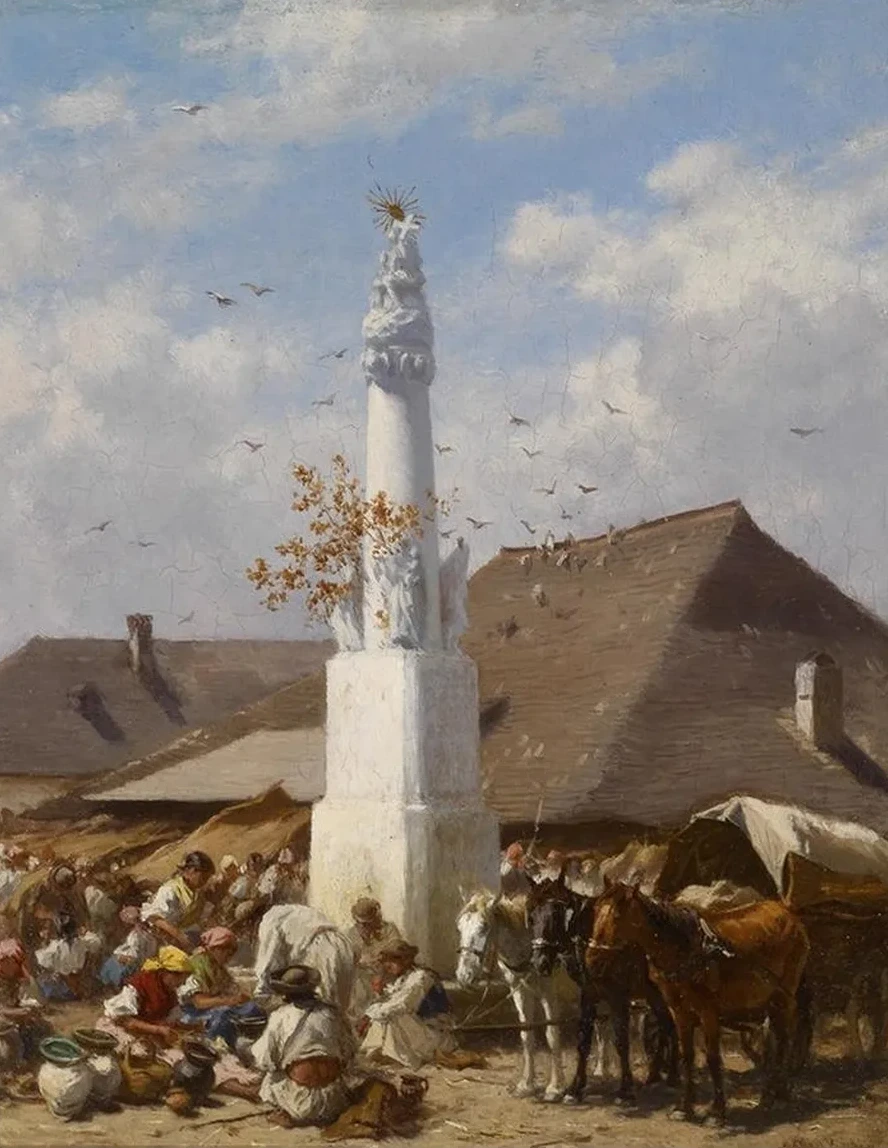 Geschirrmarkt in Szolnok