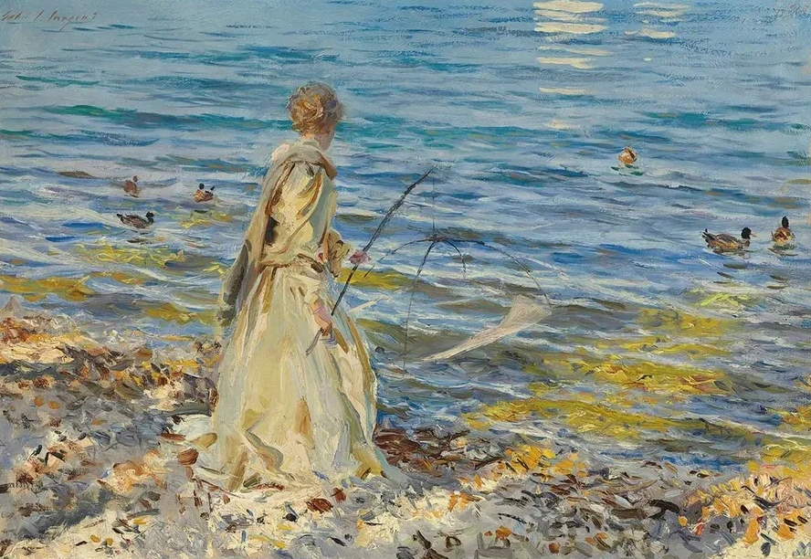 Girl Fishing