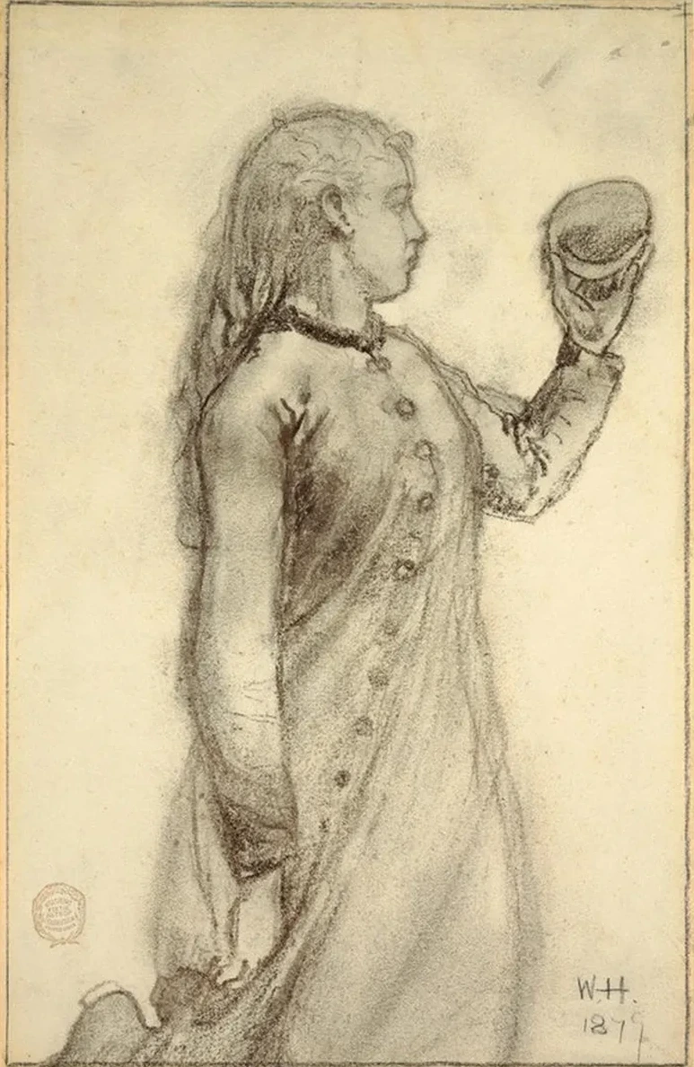 Girl Holding a Shell