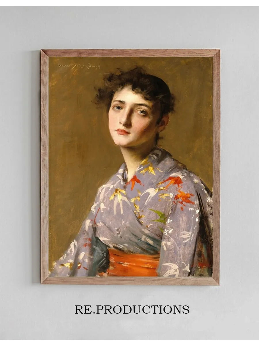 Girl In A Japanese Costume