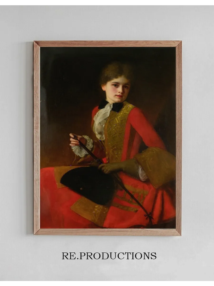 Girl In A Riding Habit