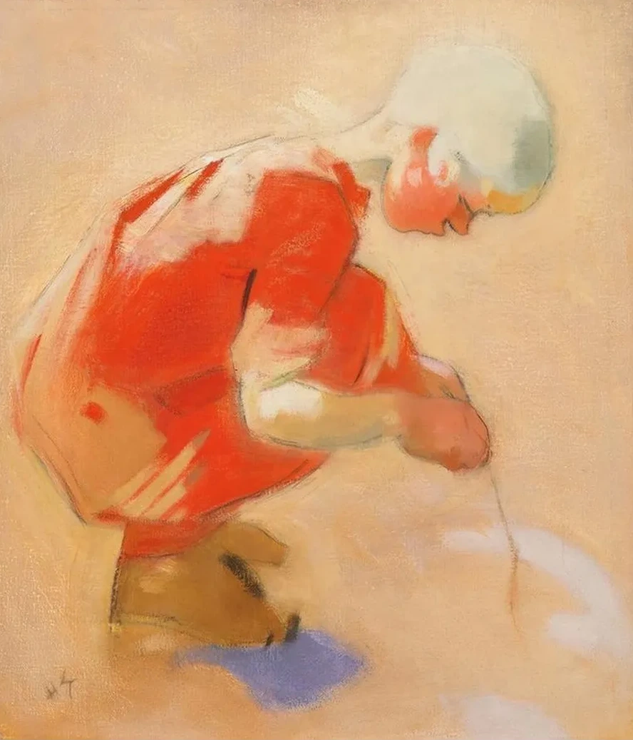 Girl On The Sand