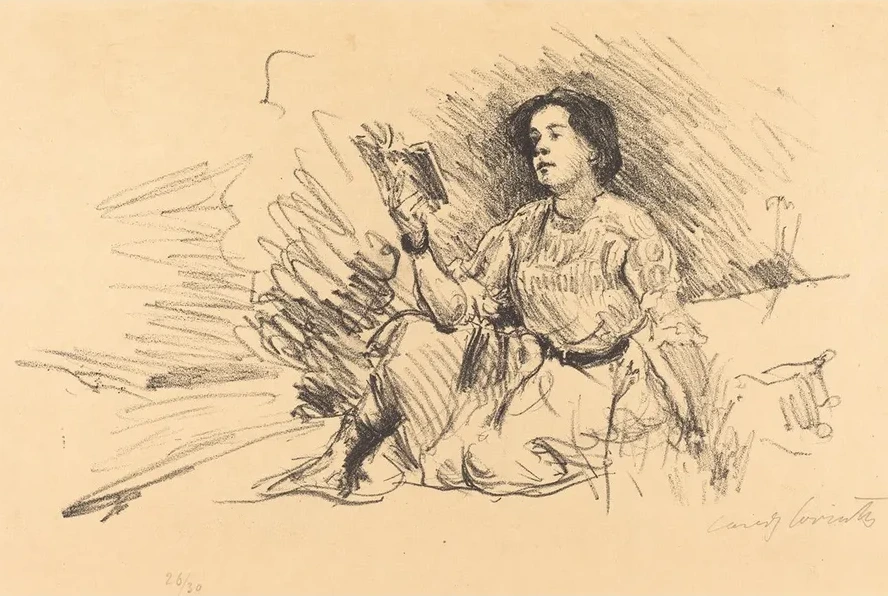 Girl Reading (Lesendes M dchen)
