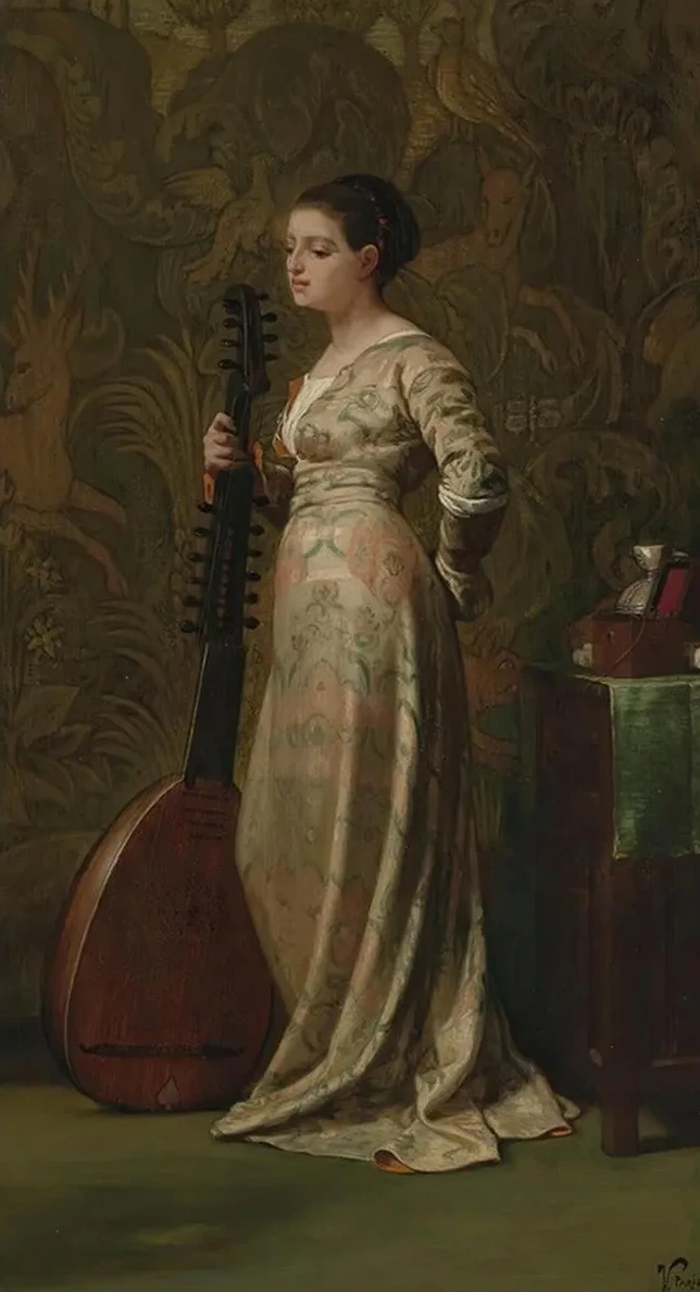 Girl With A Lute