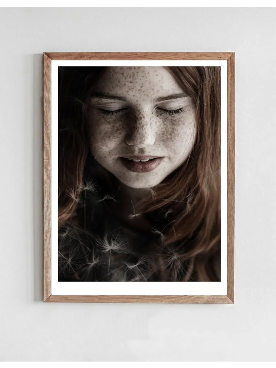 Girl and Dandelion