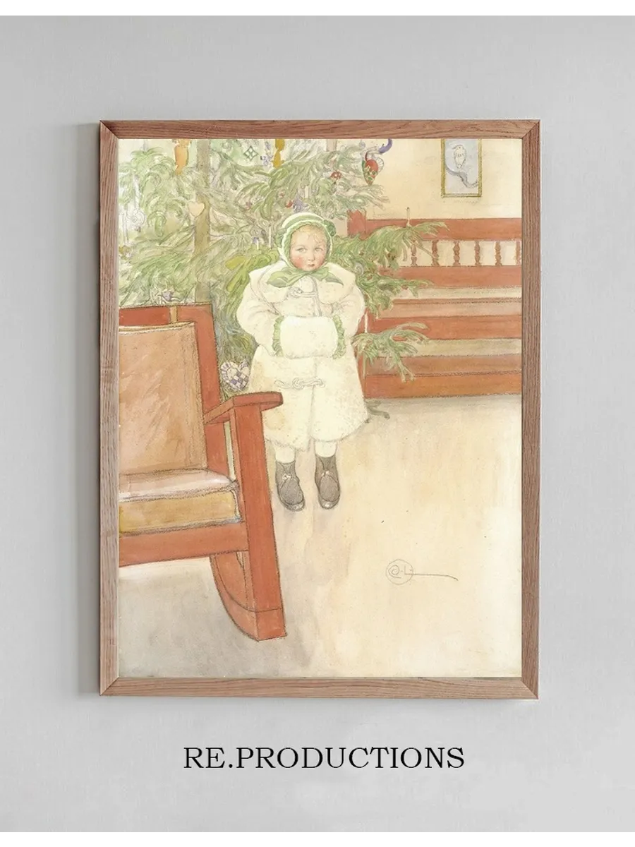 Girl and Rocking Chair
