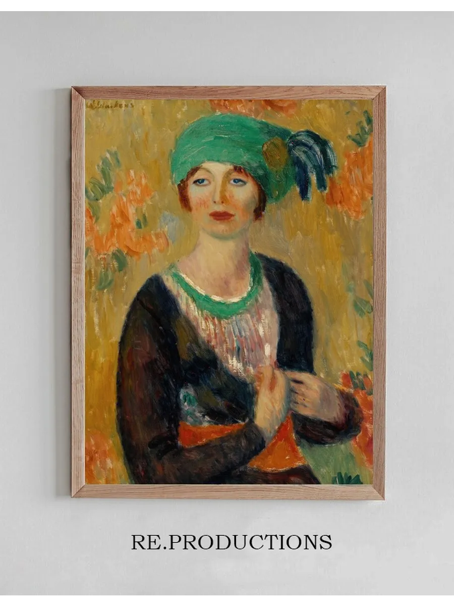 Girl in Green Turban