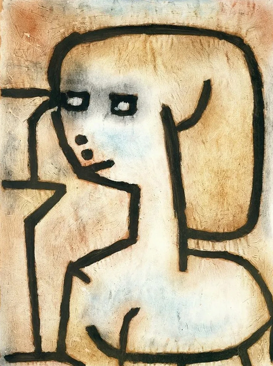 Girl in Mourning