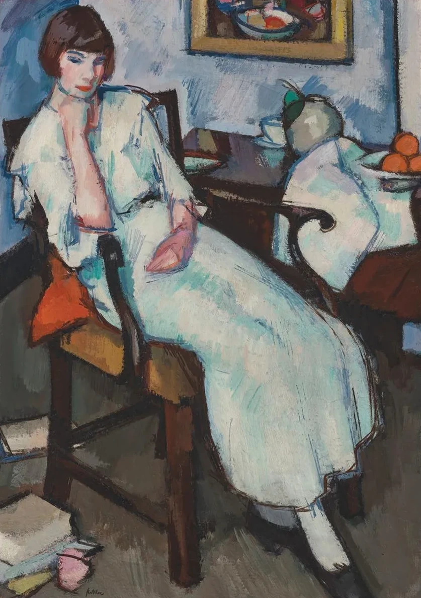 Girl in White