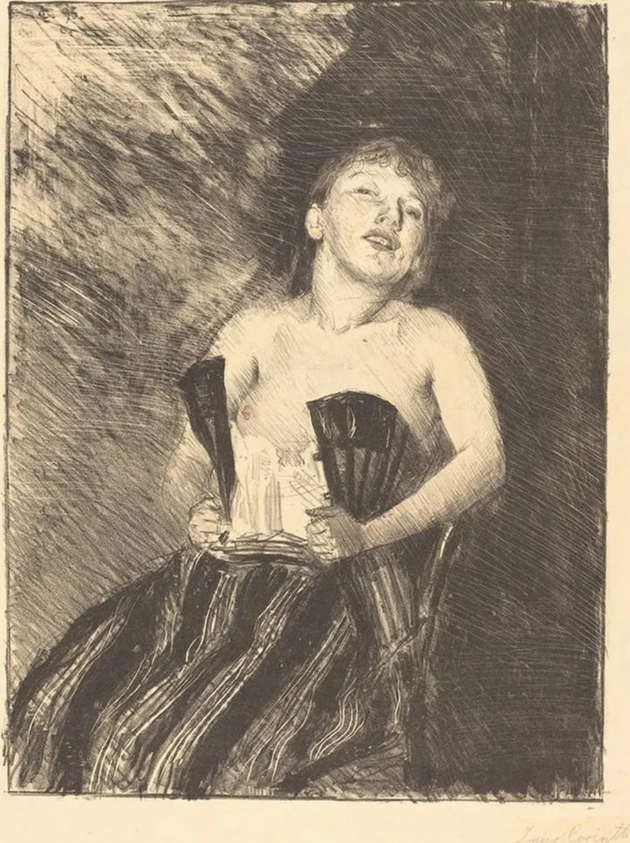 Girl in a Corset (M dchen im Korsett)