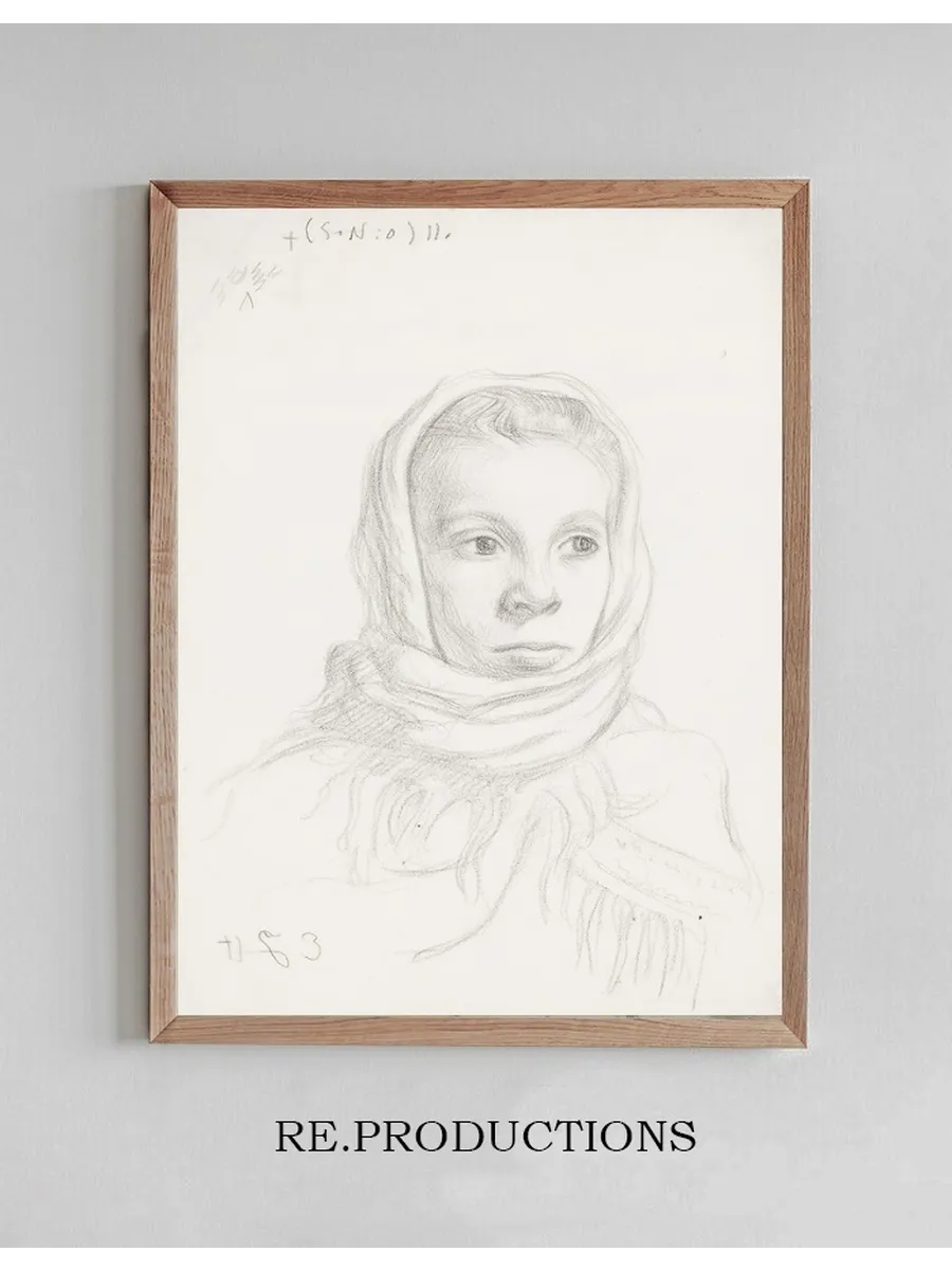 Girl in a Scarf (Fanny Wasenius)