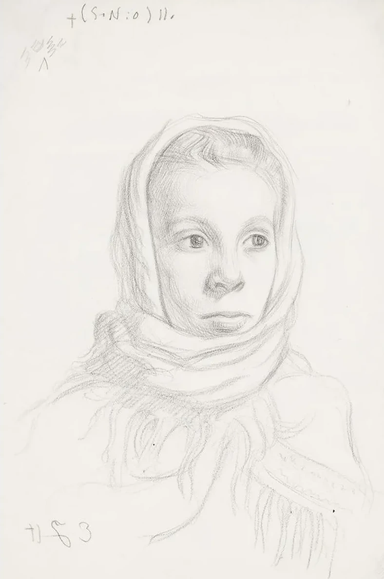 Girl in a Scarf (Fanny Wasenius)