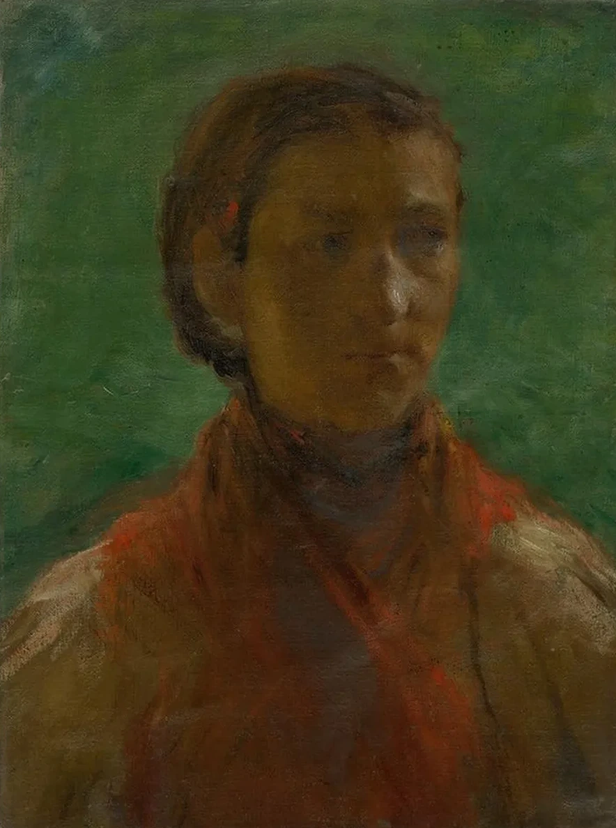 Girl in a Red Dress