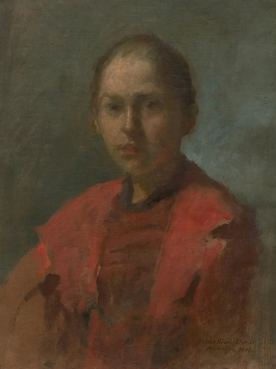 Girl in a Red Dress