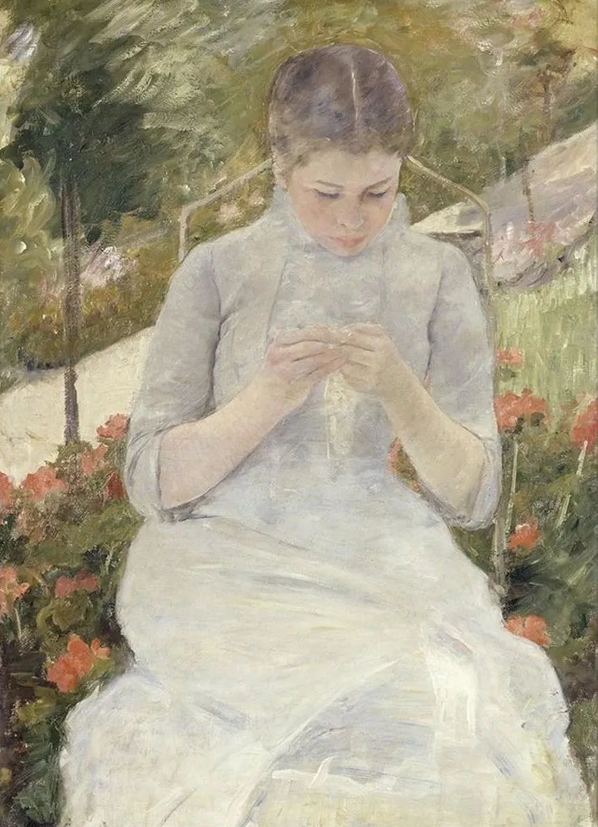 Girl in the Garden