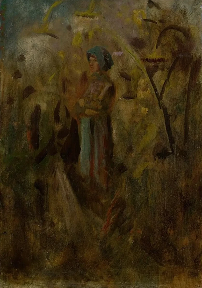Girl on a Field