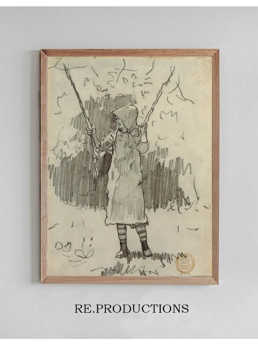 Girl on a Swing