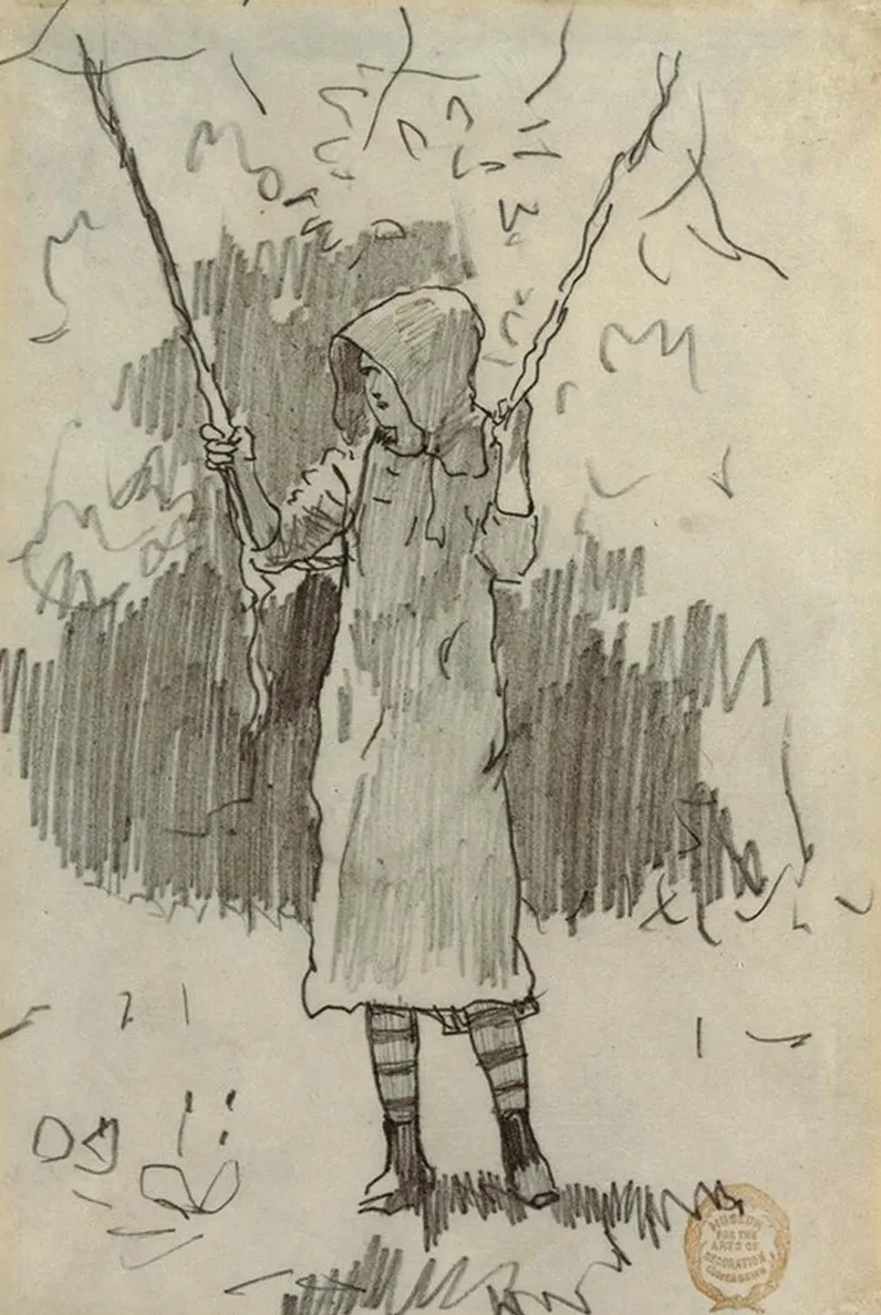 Girl on a Swing