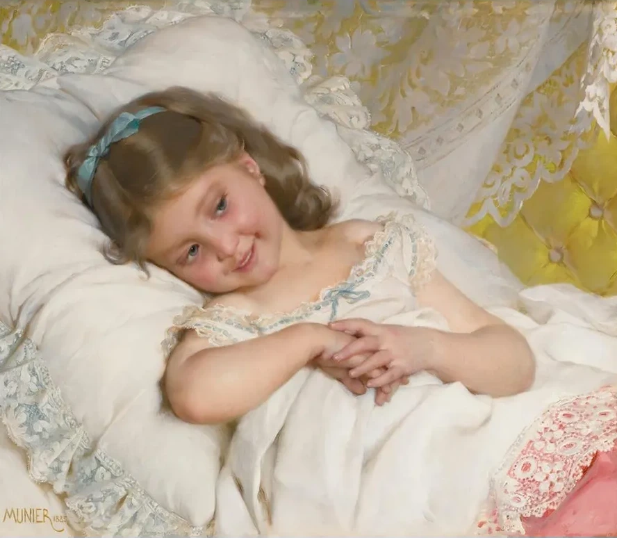 Girl Resting